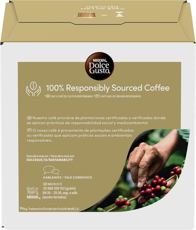 Thumbnail 2 de NESCAFÉ Dolce Gusto Café con Leche Delicato ☕ 48 cápsulas (3x16)