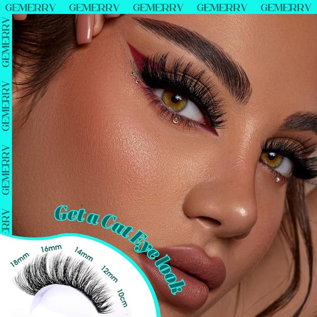 Detalle 2 de Gemerry Wimpern-Extensions 3D DIY 100D