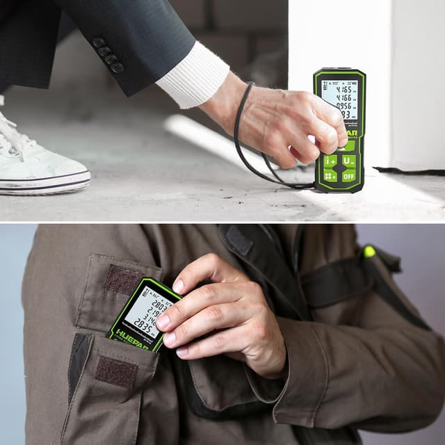 Thumbnail 6 de Huepar Laser Entfernungsmesser 100 m Grüner Strahl