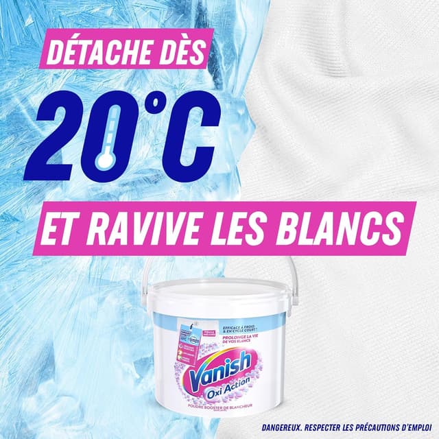 Detalle 2 de Vanish Oxi Action Booster de Blancheur — Détachant poudre 2,7 kg