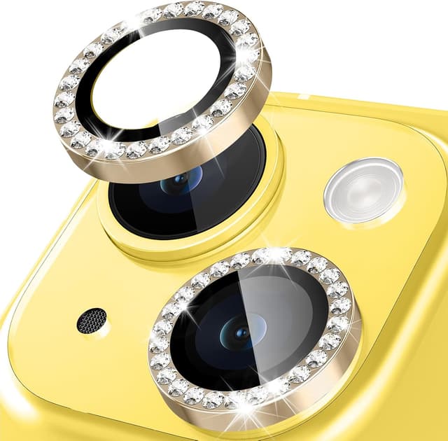 Detalle de Happtkey Kameraschutz iPhone 14 Diamant 9H