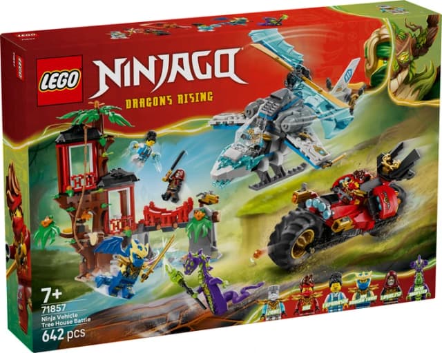 Thumbnail 8 de LEGO Ninjago 71857 Ninja-Bike Set mit Baumhaus