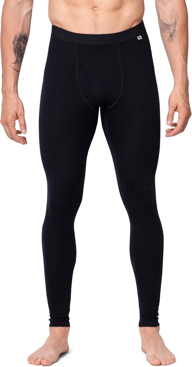 Detalle de Danish Endurance Leggings thermiques en laine mérinos pour hommes (avec ou sans braguette)