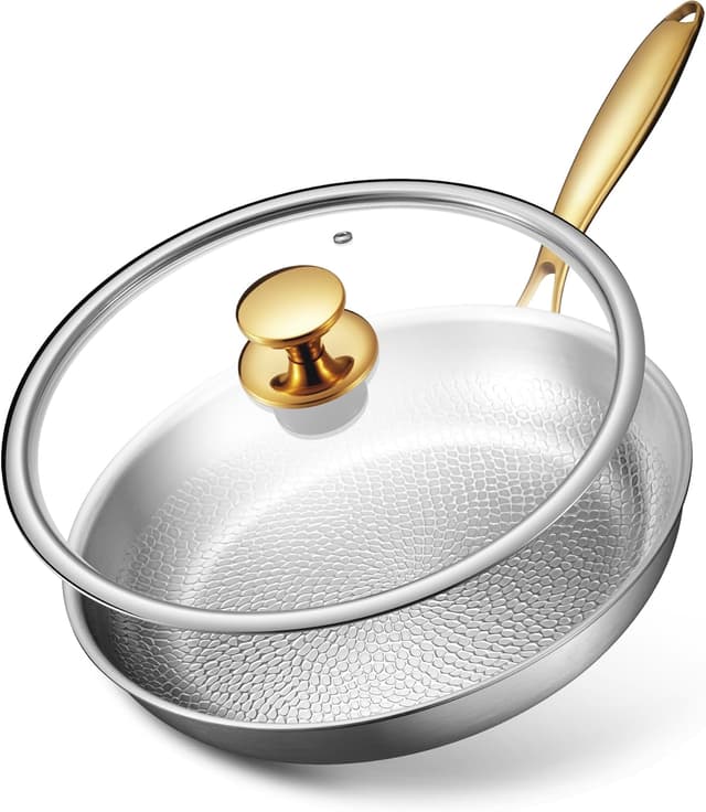 Imagen de 12 Inch Pure Titanium Skillet Set en OfertitasTOP