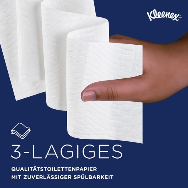 Detalle 2 de Kleenex Toilettenpapier 8459, 72 Rollen