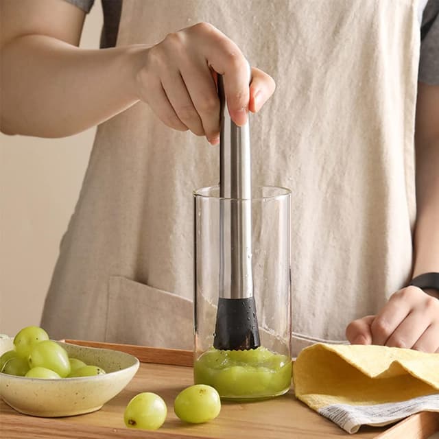 Thumbnail 5 de Professioneller Cocktailstössel Edelstahl 20 cm