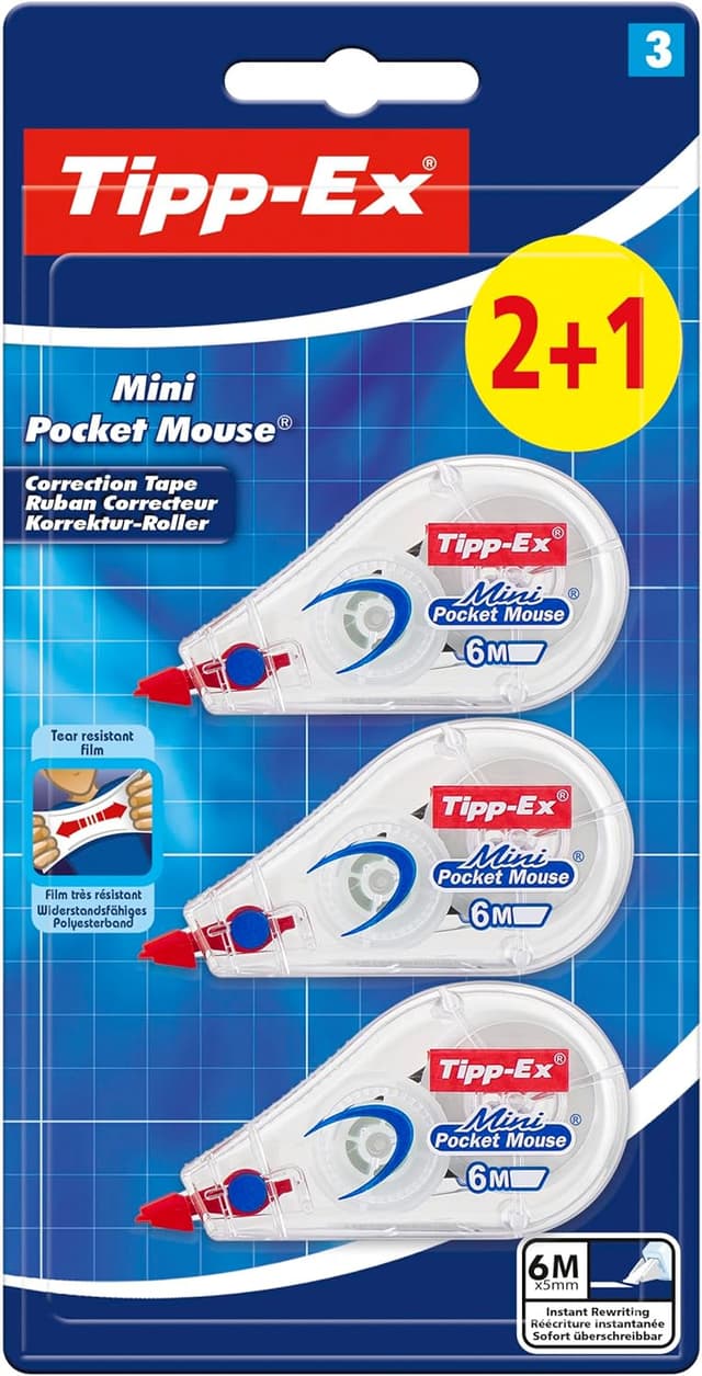Detalle de Tipp-Ex Korrekturroller Mini Pocket Mouse