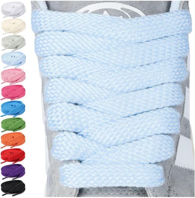 Thumbnail 3 de Stepace Lacets larges 15 mm pour sneakers 2 paires