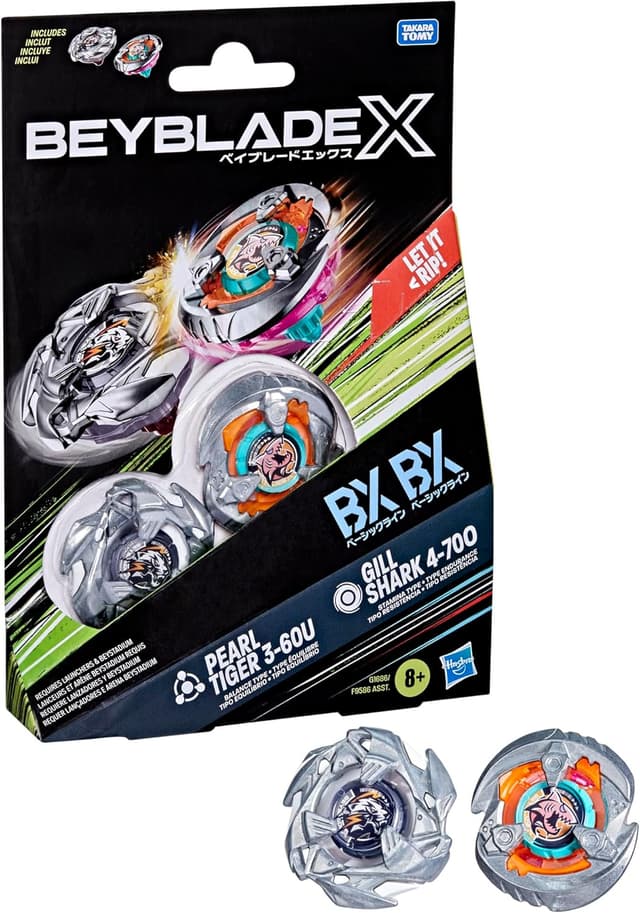 Thumbnail 3 de Hasbro Beyblade X Beat Tyranno 4-70Q Dual Pack