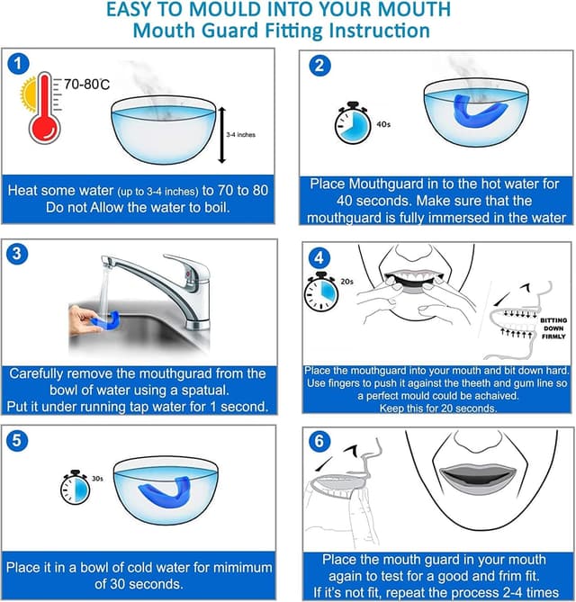 Thumbnail 5 de Mouthguard Slim Fit Junior Mouth Guard 12+