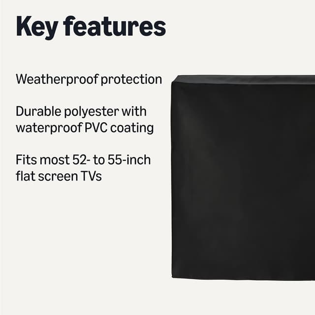 Thumbnail 1 de Amazon Basics Outdoor TV Cover 52-55 inch