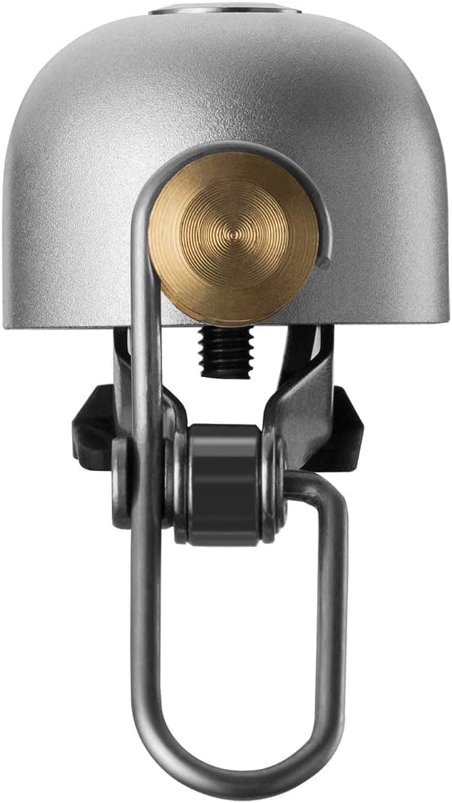 Detalle de ROCKBROS Vintage Bike Bell (75dB) – Loud retro handlebar bell in 4 colours