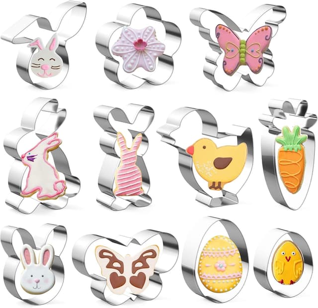 Detalle de Ausstechförmchen Ostern 11-teilig Hase