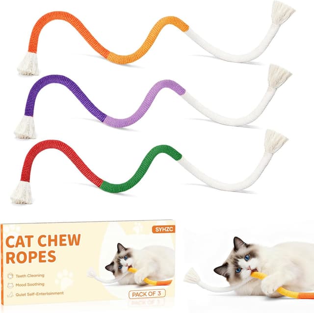 Imagen de SYHZC Kitten Teething Toys 27 Inch pack en OfertitasTOP