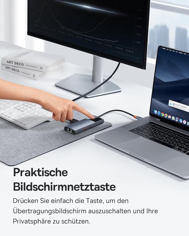 Thumbnail 3 de Baseus USB C Hub 10Gbps 6in1 Docking Station