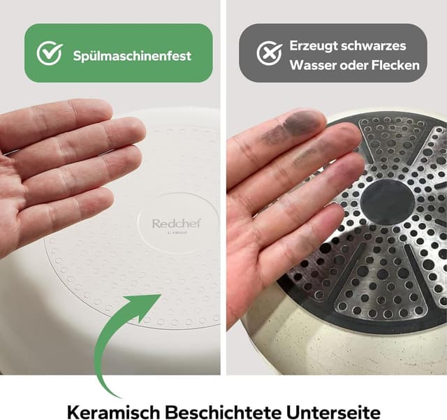 Thumbnail 3 de Redchef Keramik Pfannenset 5-teilig