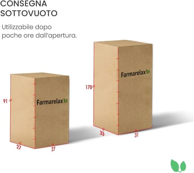 Detalle 2 de Farmarelax Materasso Memory 120x190 20 cm