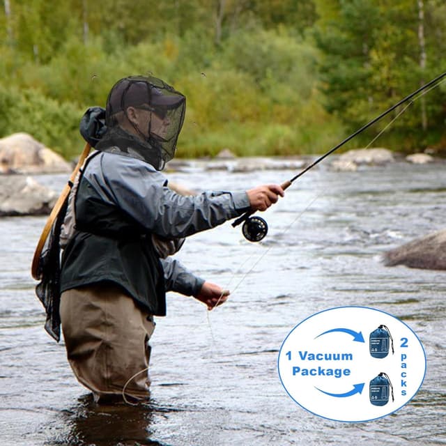 Thumbnail 3 de South To East Premium Midge Net 2 Pack