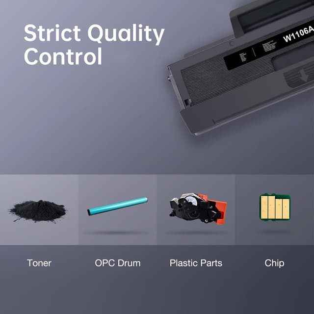 Detalle de LEMERO Toner compatible HP 106A (W1106A) pour HP Laser et Laser MFP