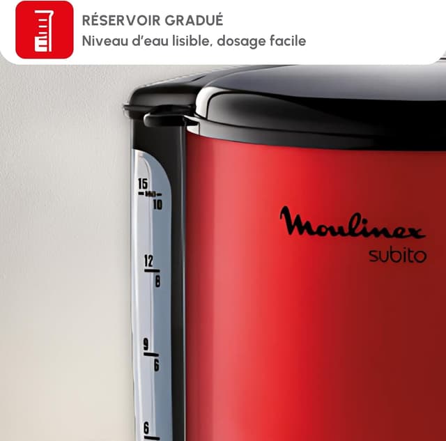 Thumbnail 4 de Moulinex Subito cafetière filtre 1,25 L