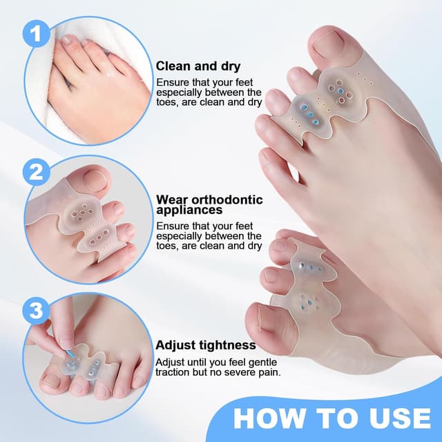 Thumbnail 5 de Separador de dedos de silicona 3 piezas