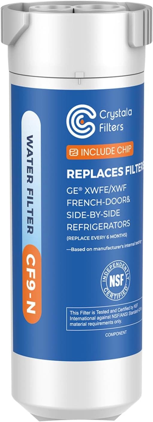 Detalle de Crystala Filters XWFE Compatible Refrigerator Filter