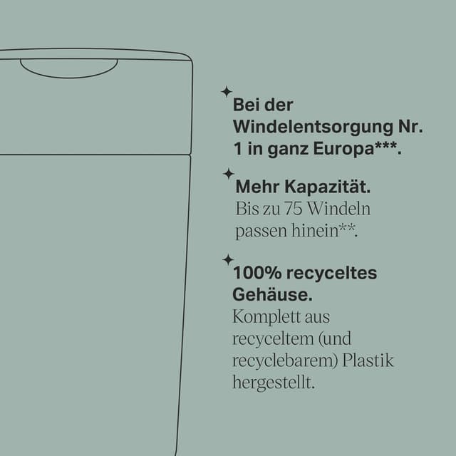 Thumbnail 3 de Tommee Tippee Twist & Click XL 75 Windeln