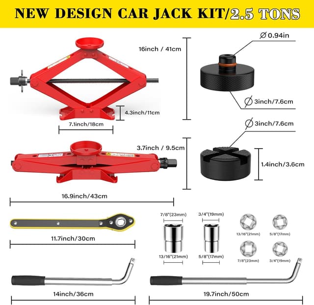 Thumbnail 5 de IMAYCC Gato de tijera 2,5T para coche