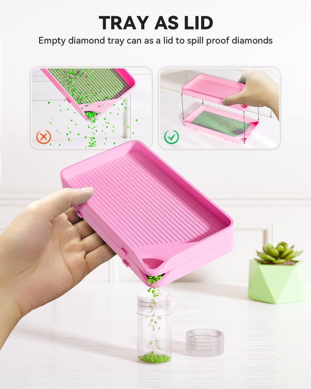 Detalle 2 de ARTDOT diamond art tray kit, 10 piece