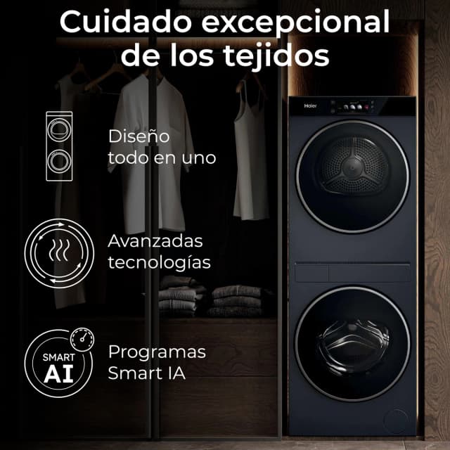 Thumbnail 4 de Haier Torre 10kg/8kg 1400 rpm