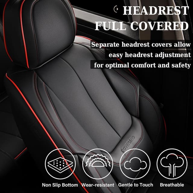 Thumbnail 5 de Coverado Car Seat Covers Full Set 5‑Piece
