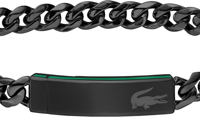 Detalle 2 de Lacoste Pulsera cadena Plata Talla única 🧑🎨