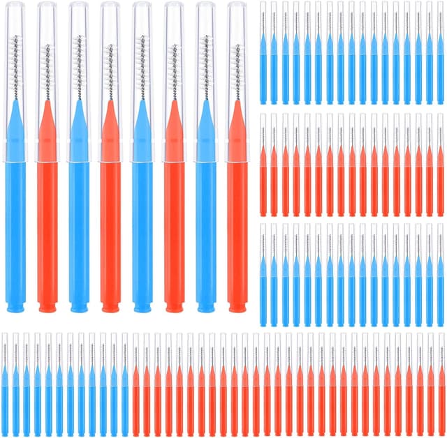Thumbnail 6 de lanjue 100 Pcs Interdental Brushes 6 Sizes