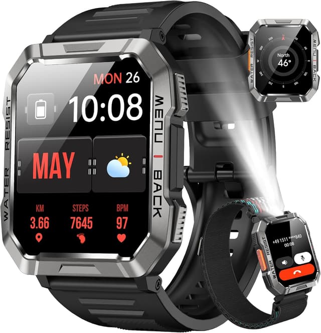 Imagen de Blackview Rugged Military Smartwatch 100 Day en OfertitasTOP