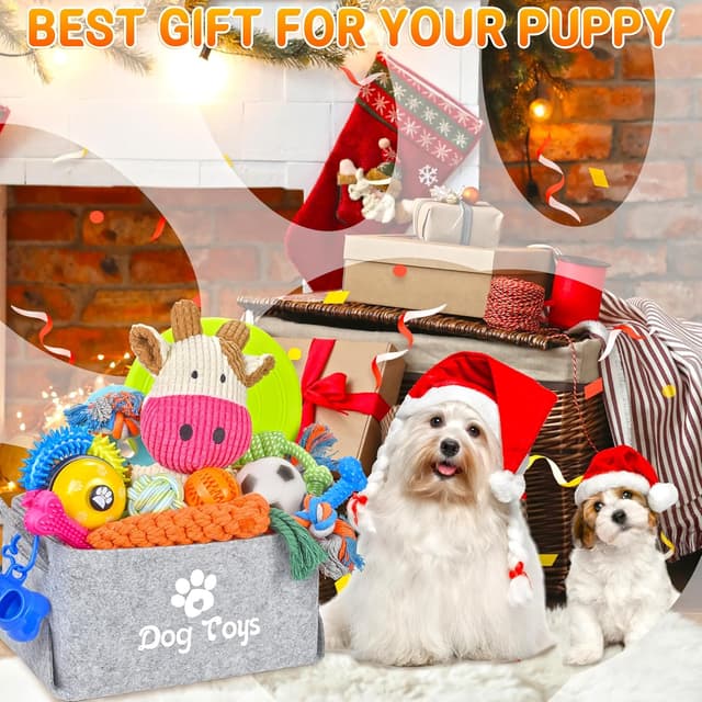 Thumbnail 6 de LECHONG Puppy Starter Toy Set 21-pack for training