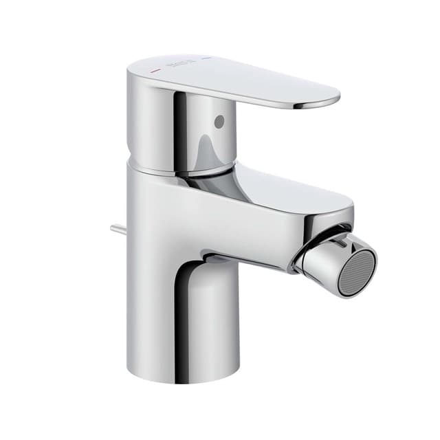 Detalle de Roca Victoria Plus monomando bidé con desagüe automático