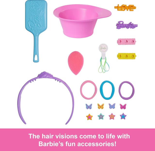 Thumbnail 2 de Barbie Doll Styling Head with 20+ Accessories 🧸?