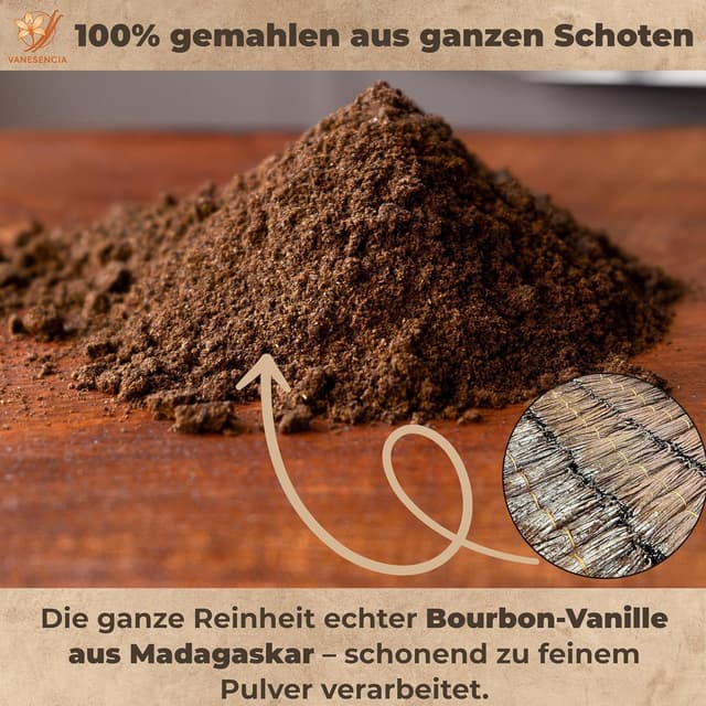 Thumbnail 1 de VANESENCIA Vanillepulver Bourbon 20g