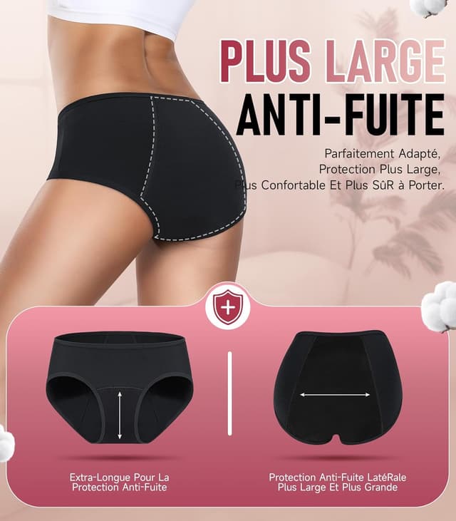 Thumbnail 3 de Benirap Culotte Menstruelle 60ML Absorption