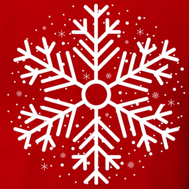 Detalle 2 de Christmas snowflake t-shirt for men