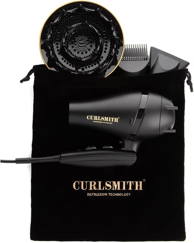 Thumbnail 6 de Curlsmith Defrizzion Travel Edition Dryer with XL Diffuser | Dual-voltage compact hairdryer