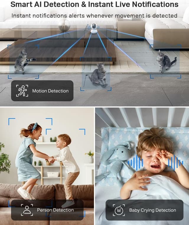 Detalle de Tapo TC70 1080p Indoor Security Camera