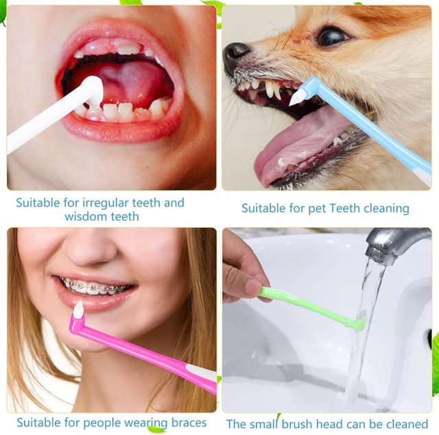 Detalle 2 de RAYITO Interspace Single-Tufted Interdental Brushes 8-pack 🪥