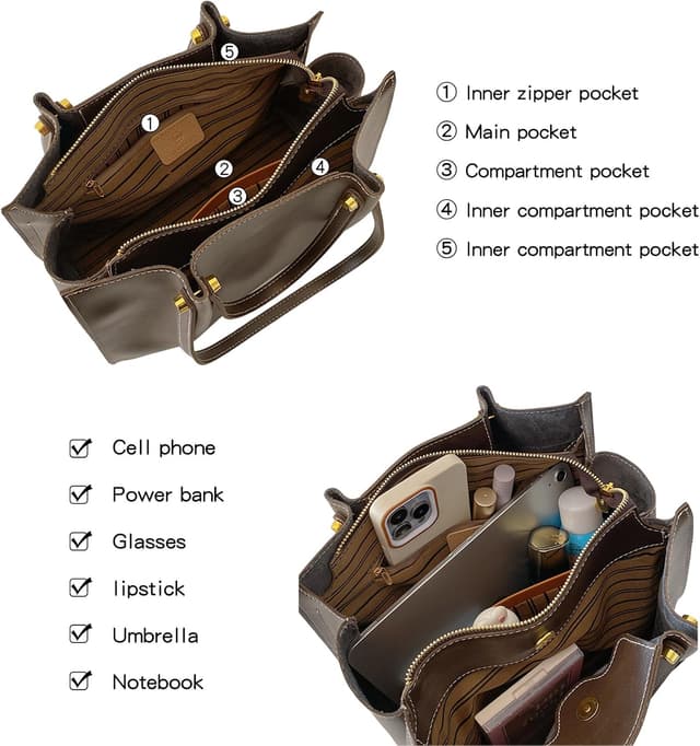 Thumbnail 4 de Waniki Handtasche 32×13×27 cm