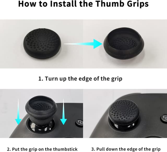 Detalle 2 de PlayVital PS5 protective case 1 pair grips