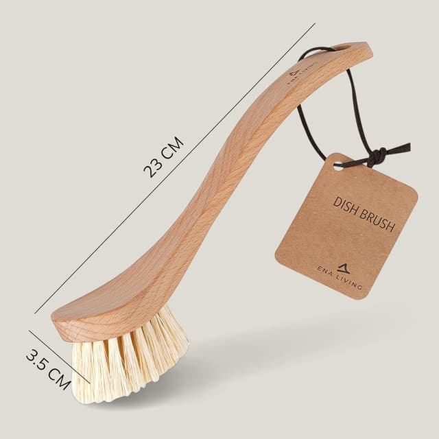 Thumbnail 3 de ENA Living Wooden Dish Brush 26x4 cm
