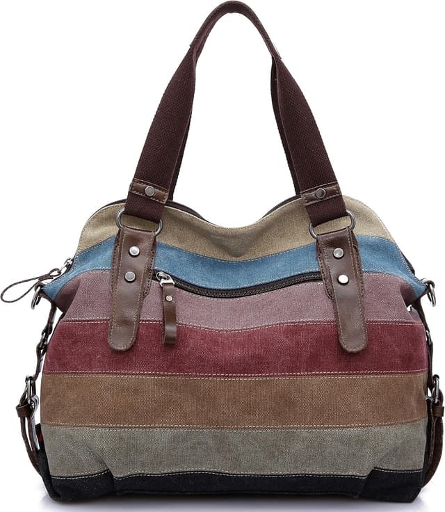 Thumbnail 3 de FreeMaster Canvas Hobo Tote Multi-Colour