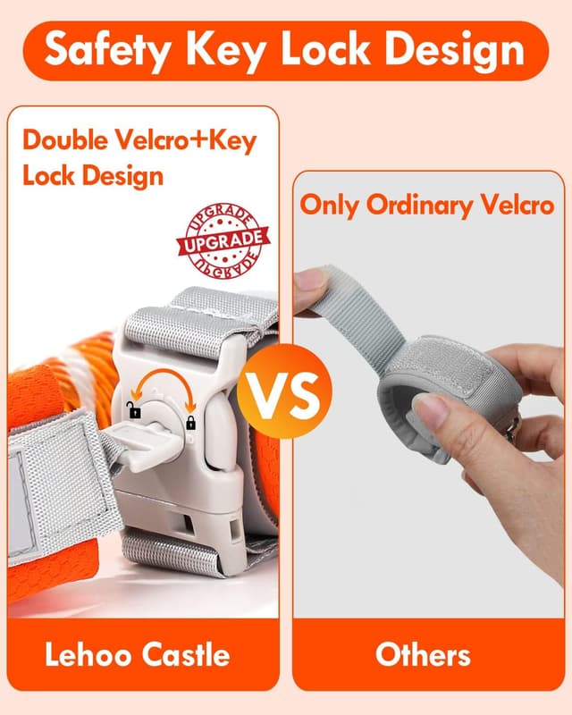 Detalle de Lehoo Castle anti-lost wrist link reins