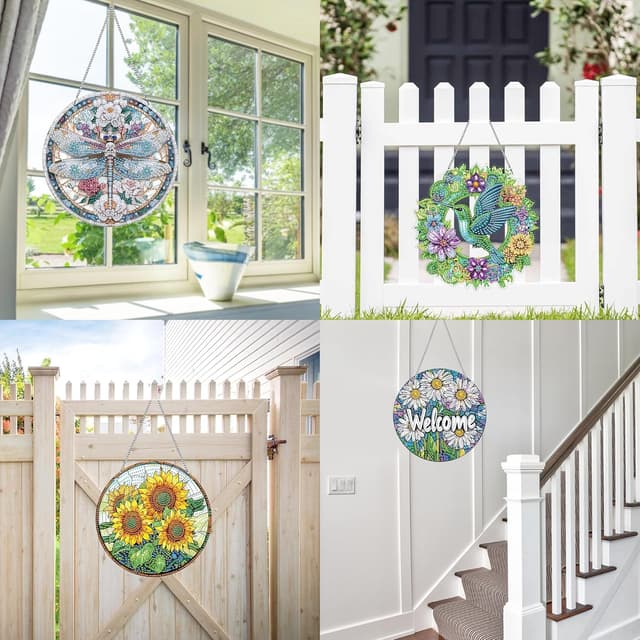 Thumbnail 6 de VAIIEYO 5D Diamond Painting Anhänger Eule