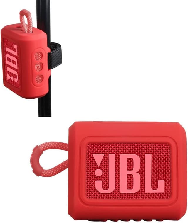 Hermitshell Silikonhülle für JBL GO 4/GO 3 Lautsprecher